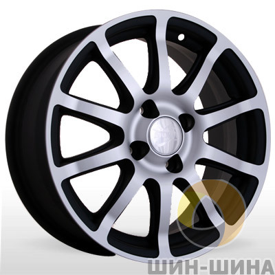 Диски YQ LF006 MtBP (Matt Black Polished) Storm